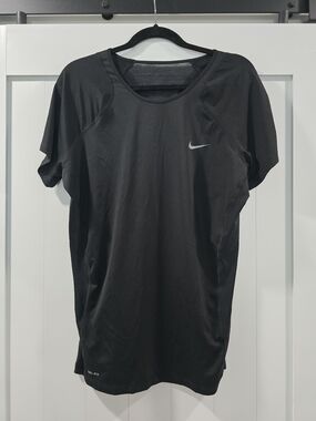 Nike Women's Black Dri-FIT Athletic T-Shirt